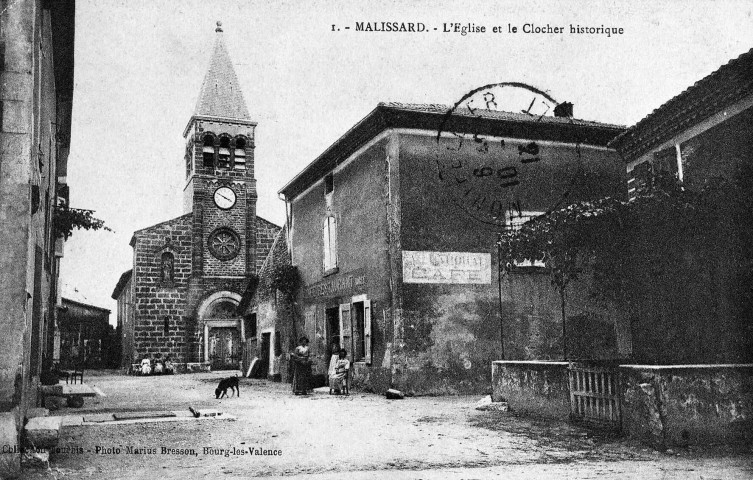 Malissard.- L'église Saint-Maurice.