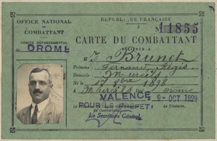 Brunet, Fernand Régis