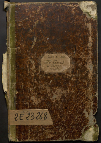 Table alphabétique (1866-1892).