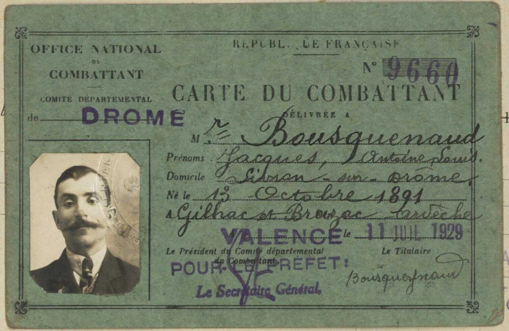 Bousqueynaud, Jacques Antoine Louis