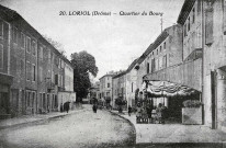 Loriol-sur-Drôme.- L'actuelle avenue de la République.