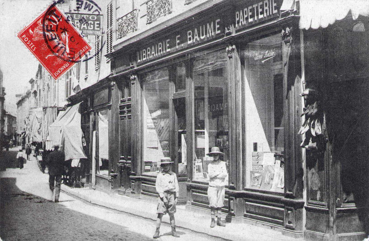 Librairie F. Baume papeterie.