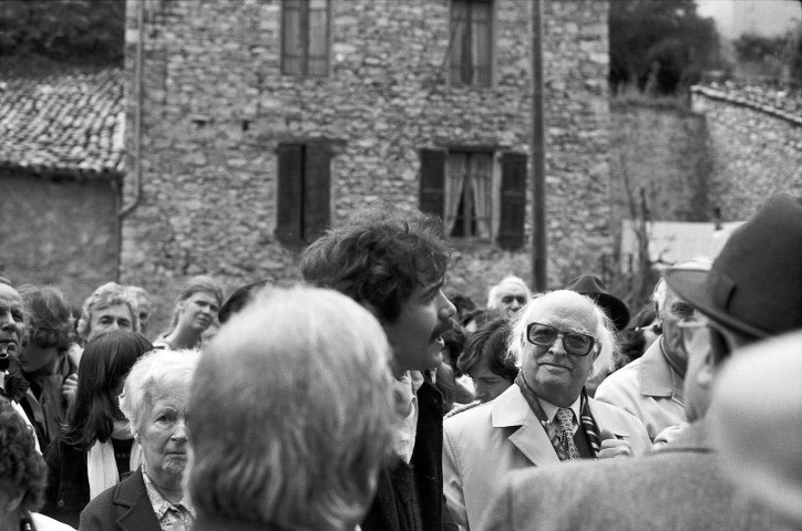 Châtillon-en-Diois.- Journée de l'association Histoire Archives Drômoises, la visite du village.