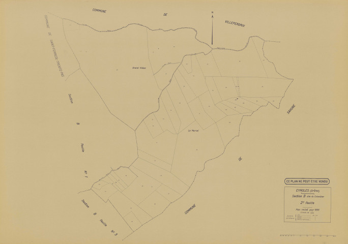 B2, Le Colombier. 1935.