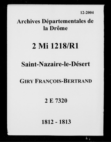 1812-24 mars 1813