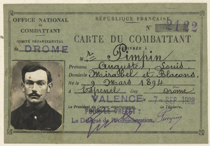 Pimpin, Auguste Louis