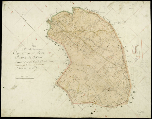 Section C, Navon. Navon (lieu-dit, parcelles n° 343-359) (agrandissement).