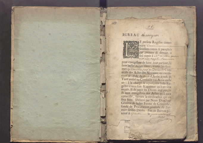 15 octobre 1706-13 janvier 1710