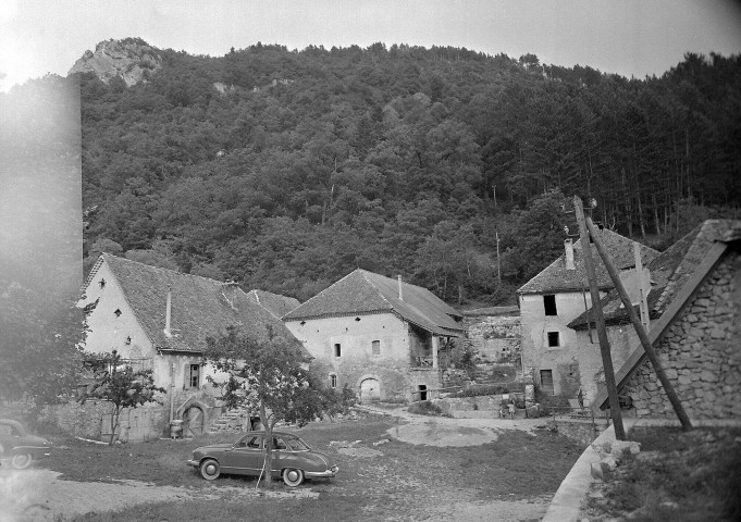 Glandage. - Vue du hameau des Combes.