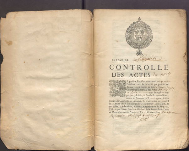 1er juillet 1709-24 mars 1711