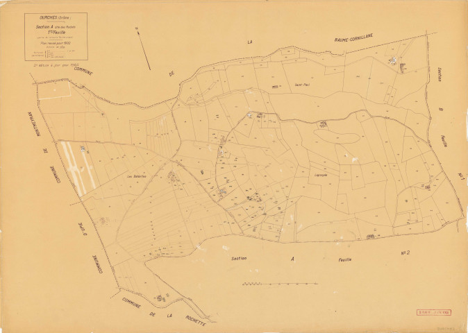 A1, Les Rodets. 1965.
