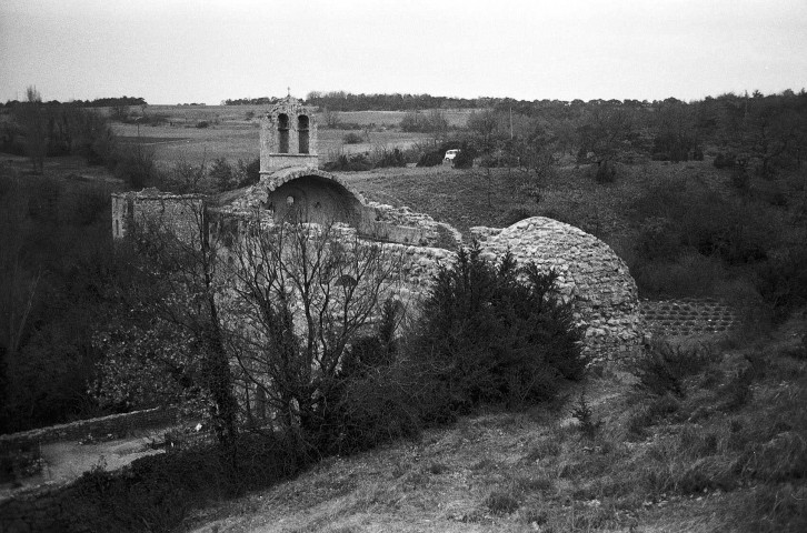 Aleyrac. - Le prieuré Notre-Dame-la-Brune, ruiné en 1385.