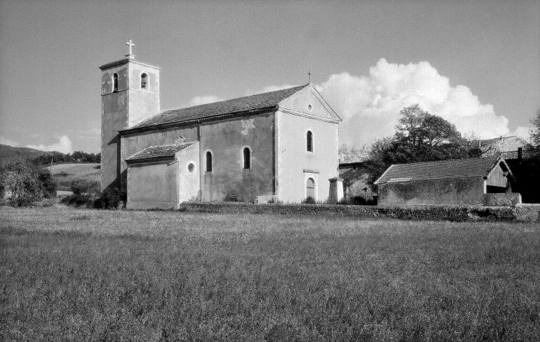 Roynac.- L'église Saint-Lambert.