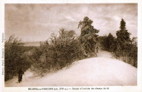 Skieur de randonnée.