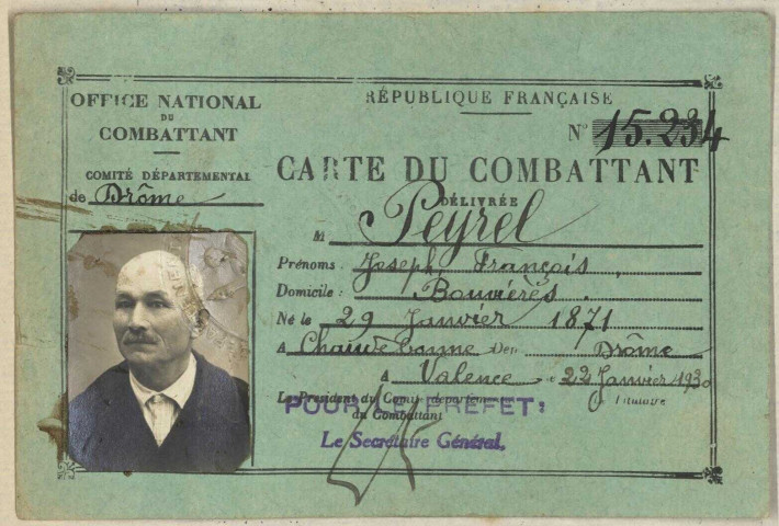 Peyrel, Joseph François