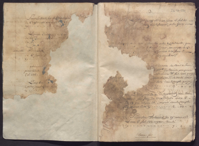 Grand-livre (1730-1761).