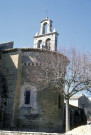 Bouchet.- Le chevet de l'église.