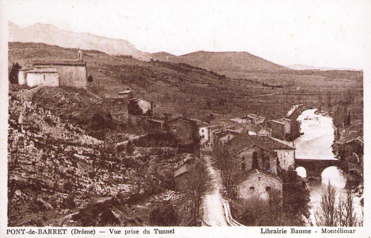 Vue générale du village.