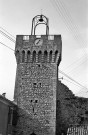 Montbrun-les-Bains. - Façade nord du beffroi.