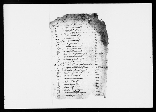 29 janvier 1696-29 décembre 1697