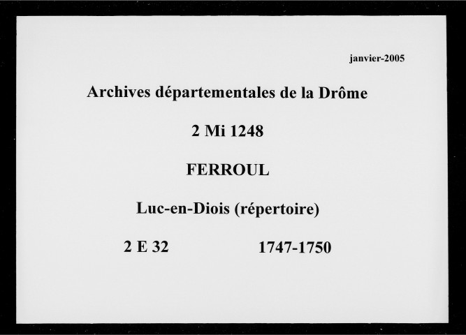 29 décembre 1747-1750