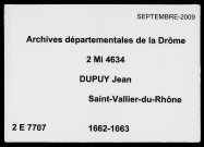 3 janvier 1662-12 février 1663