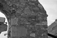 Pont-de-Barret. - Détail du clocheton de l'église Notre-Dame la Brune, avant travaux.