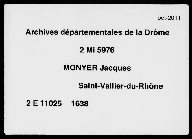 6 avril-27 décembre 1638