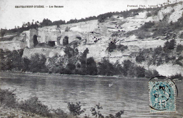 L'Isère quartier des Baumes.