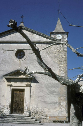 Saint-Maurice-sur-Eygues.- L'église.