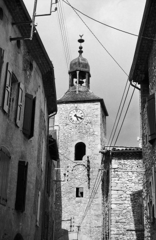 Châtillon-en-Diois.- Journée de l'association Histoire Archives Drômoises, la visite du village.