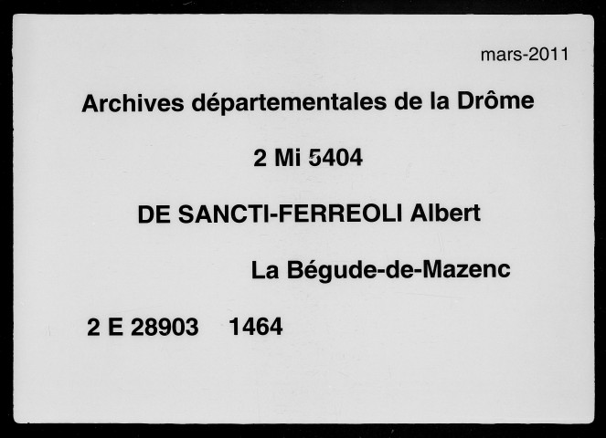 22 février-14 mars 1464