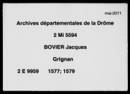 10 février 1577-10 janvier 1579