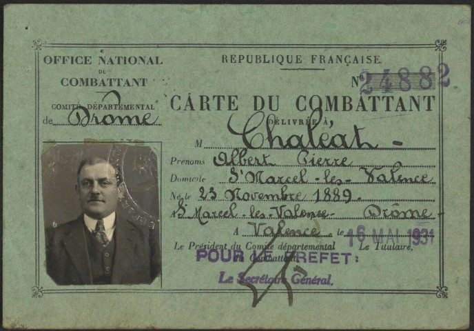 Chaléat, Albert Pierre