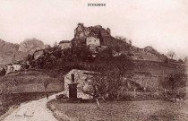 Les vestiges du château de Piègros.