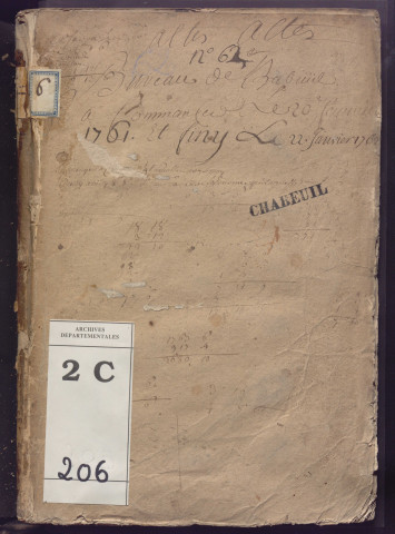 20 février 1761-22 janvier 1762