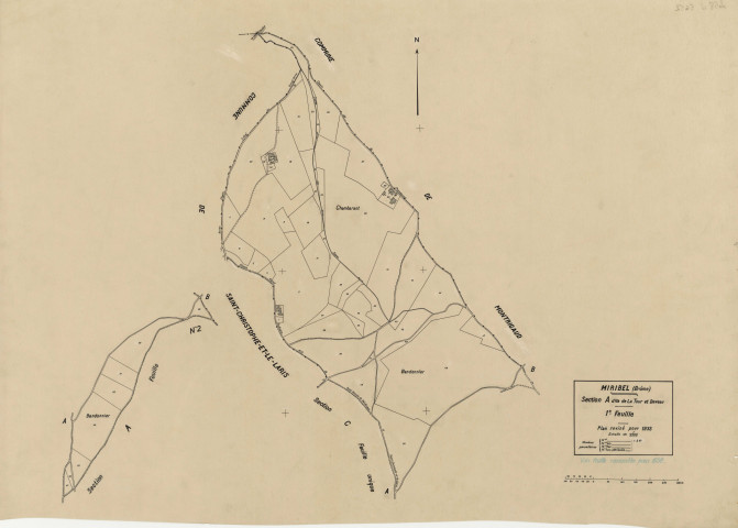 A1, La Tour et Deveau. 1933-1936.