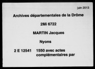 8 février-18 décembre 1550