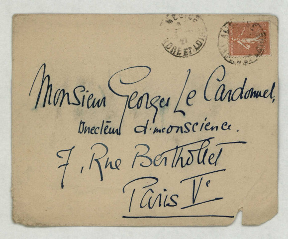 LAS lui racontant ses occupations.