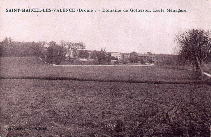 Vue générale du domaine de Gothezon.