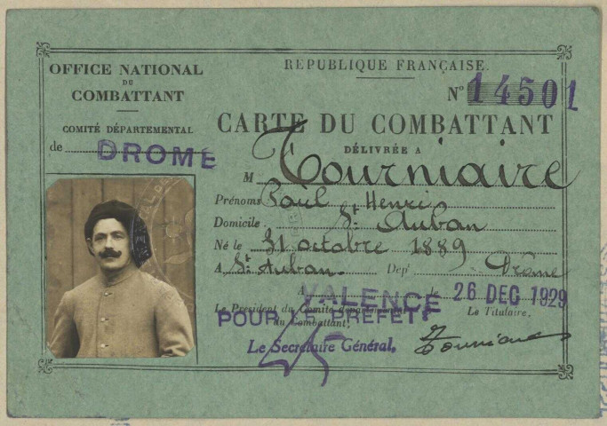 Tourniaire, Paul Henri