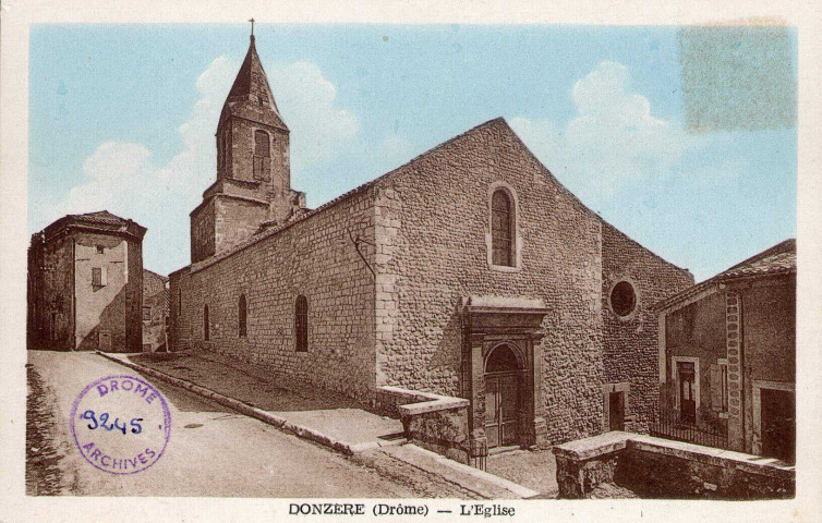 L'église Saint-Philibert.