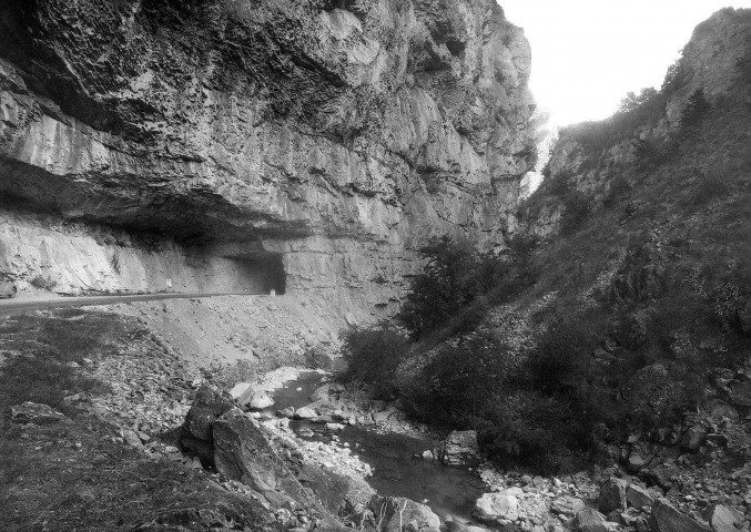 Glandage. - Les gorges des Gats.