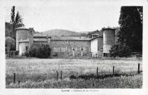 Loriol-sur-Drôme.- le château de la Gardette, à gauche la chapelle Saint-Philomène.