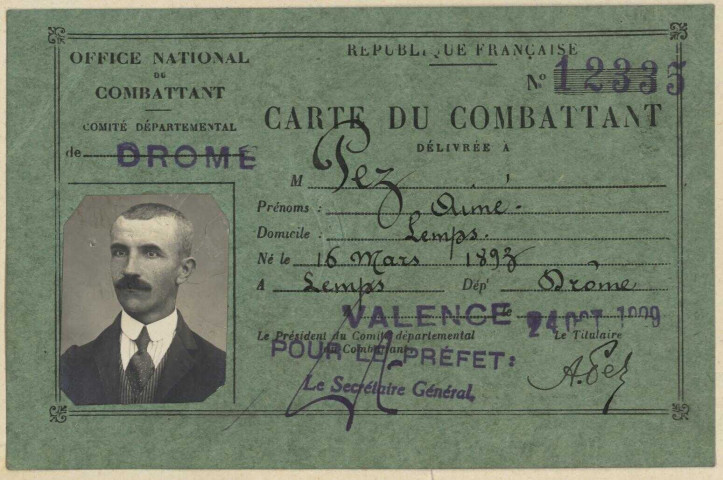 Pez, Aimé Léon Victor