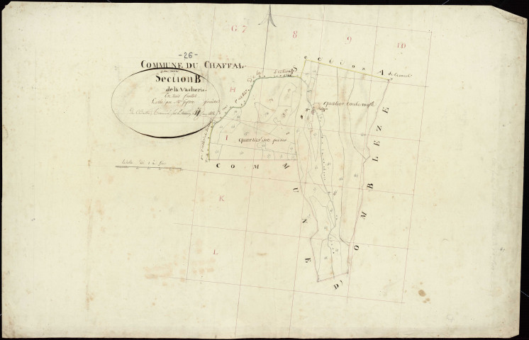 Section B3, Vacherie (la).