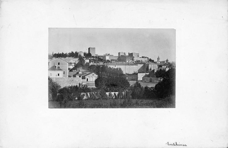 Montélimar.- Vue du château des Adhémar.