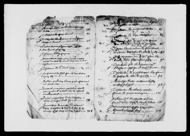 2 janvier 1666-26 mars 1670