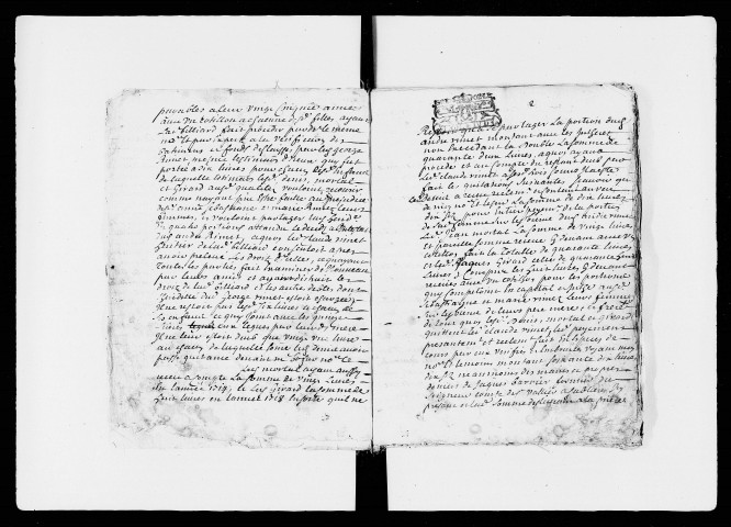 1er janvier 1722-12 février 1725