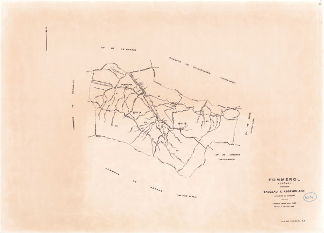 Tableau d'assemblage. 1988.